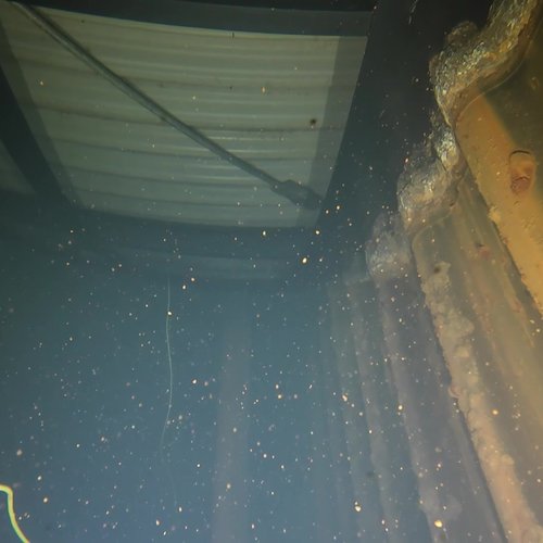 Sprinklertank-Inspektion: Stahltank, 20 Jahre – Tankinspektion Wand Korrosion Ablagerungen